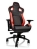 ThermalTake GT Fit Series Gaming Chair - Red/BlackFaux PVC Leather, Z Support Multi-Functional, 5-star Aluminum Base, 4D Adjustable Armrest, Class-4 Gas Piston, 3