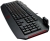 ThermalTake Challenger Gaming Keyboard - BlackHigh Performance, 7-Multimedia Keys, Macro Keys 6x3, Anti-Ghosting, On-Board Fan Device, 3-Game Profiles, 2-Port USB Port, USB