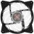 CoolerMaster 120mm MasterFan Pro 120 Air Balance RGB Fan - RGB LED/Black Frame120x120x25mm Fan, Precision Bearing, 650~1300RPM, 42.7CFM, 6~20dBA