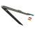 Black_Diamond Snow Saw Pro Kit35cm Serrated Steel Blade, Three Interchangeable Connection Pegs(12mm, 14mm, 16mm), Foldable Design