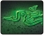 Razer Goliathus Speed Terra Edition Soft Gaming Mouse Mat - Black/GreenSlick Taut Weave, Pixel-Precise Trageting and Tracking, Anti-Slip Rubber Base215mm x 270mm/8.46