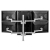 Atdec SP467175S Systema Monitor Mounting Kit - Matte Silver