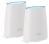 Netgear RBK40-100AUS Orbi AC2200 Whole Home Tri-Band WiFi System4-Port 10/100/1000Mbps Ethernet (1 WAN & 3 LAN/Router), 4-Port 10/100/1000Mbps(Per Satellite), MU-MIMO, USB2.0