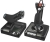 Logitech G X52 Professional Space & Flight Simulator H.O.T.A.S. JoystickDual-Spring Centering Mechanism, Adjustable Throttle, 3D Twist Rudder, Illuminated Buttons/LCD Display, USB2.0