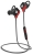 Promate Solix-2 Secure Fit Wireless Sporty Gear-Buds - BlackWireless Fidelity, Built-In Microphone, Noise Cancellation, Handsfree Function, Behind-The-Head Style, Sweat & Water Resistant, BT V4.1