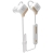 Promate Solix-2 Secure Fit Wireless Sporty Gear-Buds - WhiteWireless Fidelity, Built-In Microphone, Noise Cancellation, Handsfree Function, Behind-The-Head Style, Sweat & Water Resistant, BT V4.1