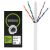 Serveredge CAT6 305m Network Cable - UTP, Solid, PVC, 23AWG - White