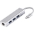 SkyMaster UNW06 USB Type-C to  USB 3.0(3) Type-A hub w. Gigabit Ethernet Port - Aluminium