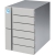 LaCie 60,000GB (60TB) 6Big Thunderbolt 3 6-Bay Desktop RAID Storage - USB3.1/TB3, Silver12 or 6xHot-Swappable* HDD, RAID 0/1/5/6/10/50/60, TB3(2), USB3.1