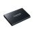 Samsung 1000GB (1TB) T5 Portable SSD - Black - USB3.1 Type-CUp to 540MB/s, Password Security