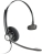 Plantronics HW111N Entera Headset - Monaural Wideband Technology, Noise-Cancelling, Adjustable Microphone, Flexible Design, Comfort Wearing