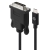 Alogic USB-C to DVI Cable - 1m, Black - Elements SeriesUSB-C(Male) to DVI(Male)