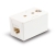 Serveredge 1-Way CAT6 Surface Mount Box w. Keystone Jack - White