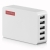 Noontec Powa 5-Port Desktop USB Charger - 50W, White