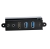 Lian_Li IC2DAH85 USB/HDMI and Audio I/O Kit - 850mm, BlackUSB3.1 Type-C(1), USB3.0(2), HDMI(1), HD-Audio(MIC/EAR)