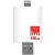 Strontium 128GB iDrive - USB3.0/Lightning, WhiteSupports up to 70MB/s Read Speed