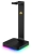 Corsair ST100 RGB Premium Headset Stand w. 7.1 Surround Sound - Black7.1 Surround Sound, Nine-Zone RGB Lighting, USB3.1 Type-A(2), Aluminium Construction