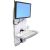 Ergotron StyleView Vertical Lift Low-Profile Keyboard & Monitor Mount - High Traffic Area, WhiteTo Suit up to 24