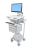 Ergotron StyleView Medication Delivery Cart w. LCD Pivot - 9 Drawers(3x3), LiFe PoweredFor Monitors up to 24