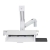 Ergotron StyleView Sit-Stand Combo Keyboard & Monitor Arm Mount w. Worksurface - White For Monitors up to 24