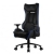 AeroCool Gaming Chair w. Remote Control - Black/Blue  Butterfly Mechanism, 75mm & Nylon/PU, Class 4, 80mm Gas Lift w. Dust Cover, 75mm PU Coated Casters