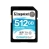Kingston 512GB UHS-I U3 SD Card - Class 10, Read 90MB/s, Write 45MB/s