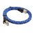 Microtech CAT7 High Speed 10Gbps Ultra-thin Flat Cable (Blue Braided) - 1M