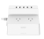 Orico 2-Port AC Outlet Power Strip w. 5 USB 40W Smart Charger - 5V/8A, White