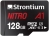 Strontium 128GB Nitro A1 MicroSDXC Memory Card w. SD Adapter - UHS-1/U3/A1Up to 100MB/s Transfer Speed