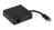 Targus USB-C 4K Smart Dock - USB3.0 Type-C, BlackGbE(1), VGA(1), HDMI(1), USB-A