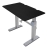 Ergotron WorkFit-DL 48 Sit-Stand Desk - Black