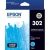 Epson 302 Claria Premium Ink Cartridge - Standard Capacity, Cyan