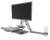 Atdec Sit-to-Stand Wall-Mounted Workstation - SilverSupports up to 8Kg