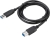 Targus USB3.0 Type-A to Type-B Cable - 1m, Black