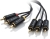 Alogic Premium 3m 3 RCA to RCA 3 Composite Cable - Male to Male