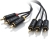 Alogic Premium 5m 3 RCA to RCA 3 Composite Cable - Male to Male