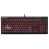 Corsair STRAFE Mechanical Gaming Keyboard - Cherry MX SilentCherry MX Silent Switches, Media Buttons, 100% Anti-Ghosting, Full Key Rollover, RGB LED Backlighting, USB