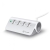 Alogic 4 Port USB Charger with Smart Charge - 4 x 2.4A Outputs - Vrova Elite - Silver Aluminium