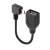 Alogic Right Angle Micro USB (Male) to USB Type-A (Female) Cable - 30cm