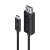 Alogic USB-C (Male) to DisplayPort (Male) Cable w. 4K Support - 1m - Elements Series