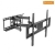 Brateck LPA36-466 Economy Solid Full Motion TV Wall Mount - For 37