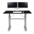 Ergotron WorkFit-DL 60 Sit-Stand Desk - Black