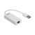 3SIXT 3S-0449 USB 2.0 to Ethernet Adapter - For Laptops And Ultrabooks - White