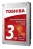 Toshiba 3000GB (3TB) 7200rpm SATA-III 6Gbps 3.5
