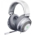 Razer Kraken 7.1 V2 Surround Sound Gaming Headset - Mercury White50mm Neodymium Drivers, Noise-Cancelling Microphone, Unidirectional Microphone, Razer Chroma Lighting, Oval Ear Cushion, USB