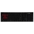 Kingston HyperX Alloy FPS Mechanical Gaming Keyboard - Cherry MX Blue, BlackCherry MX Mechanical Keyswitches, HyperX Red Backlit Keys, Solid Steel Frame, Portable Design, USB2.0