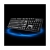 Gigabyte Mechanical Gaming Keyboard - Cherry MX Blue, Black Media Controls, Anti-Ghosting, Mechanical Switches, Non-slip Rubber Feet Stands