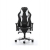 DXRacer WZ0 Wide Series Gaming Chair w. Neck/Lumbar Support - Black/White