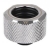 ThermalTake Pacific C-PRO G1/4 PETG Tube 16mm OD Compression Fitting - Chrome