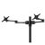 Atdec AF-AT-D-B Dual Arm Desktop Monitor Mount - Black